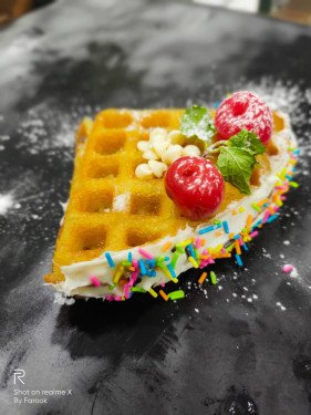 Waffle With White Chocolate