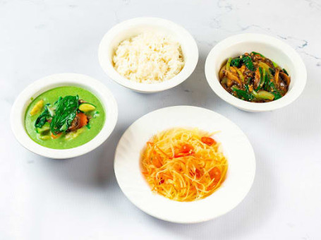 Asian Greens And Vegetable Curry