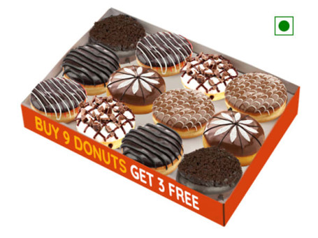 Bestsellers Celebration Box (Buy 9 Donuts Get 3 Free)