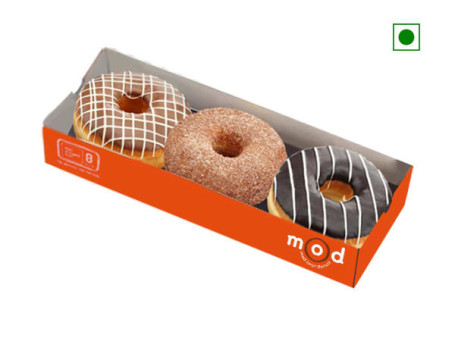Caja Clásica de 3 Donuts