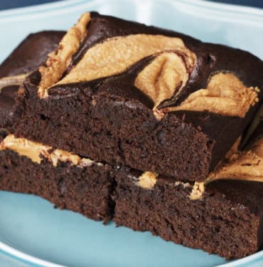 Brownie With Peanut Butter