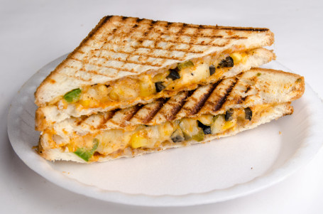 Grilled Mexican Toast Pizza Sandwich
