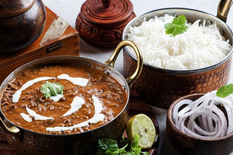 Arroz Al Vapor (200 Gms) Y Dal Makhani (285 Gms)