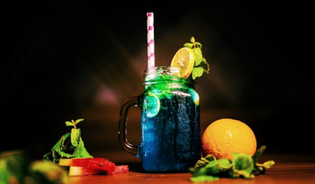 Sparkling Blue Mojito