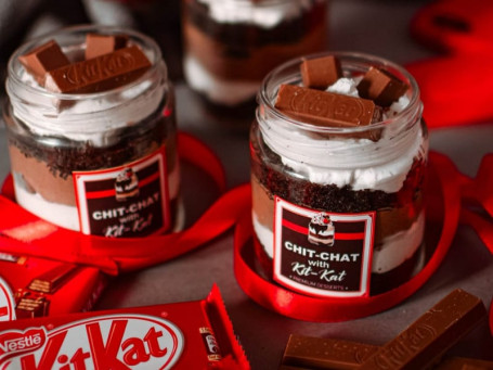 Chit Chat With Kit Kat Dessert Jar