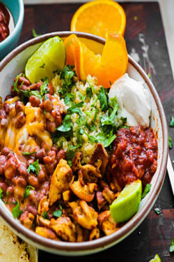 Mushroom Burrito Bowl