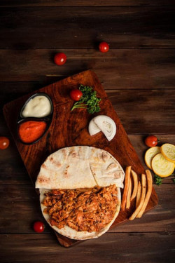 Shawarma Platter With Rumali
