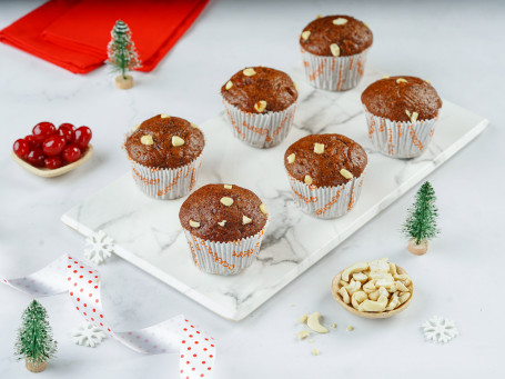 Muffin Navideño De Ciruelas 6 Uds.