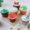 Cupcakes Fondant Especial Navidad (Pack De 6)