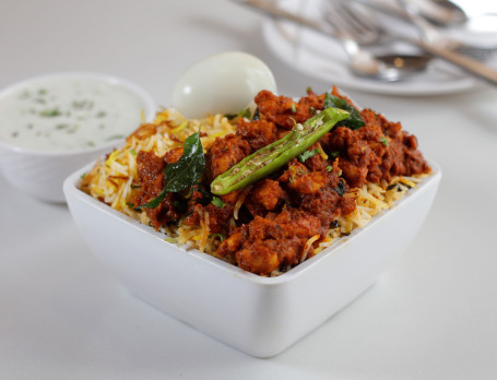 Chicken Kabab Biryani Half (Serves 1)