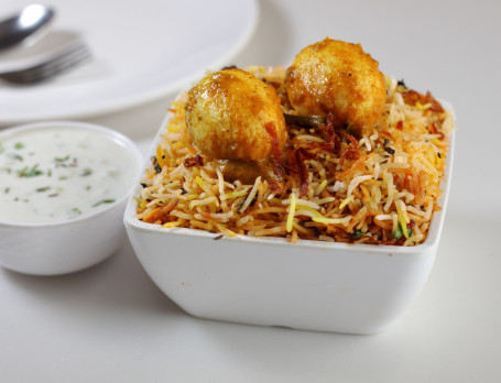 Egg Biryani Half (Serves 1)