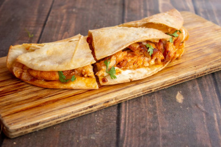 Spicy Chicken Capscium Quesdilla