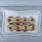 Orange White Chocolate Mini Pan Cake 8 Pcs) Eggless)
