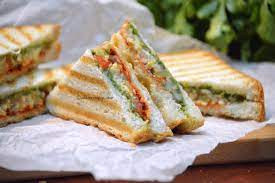 Veggie Delight Sandwich Grilled