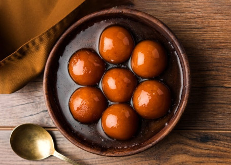 Gulab Jamun Desi Ghee (6 Piezas)