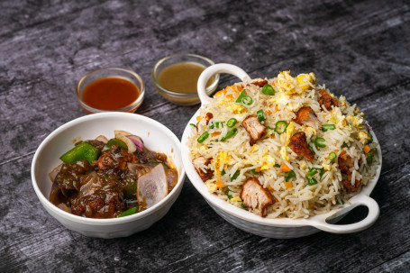 Chicken Stir Fried Rice Chicken Manchurian