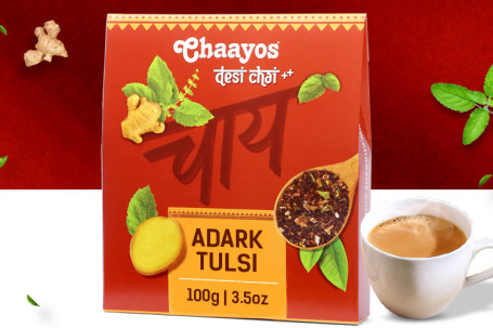 Té Assam Especiado Adrak Tulsi Chai (100G)