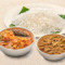 Curry De Pollo Al Estilo Dhaba (Con Hueso), Rajma Con Arroz