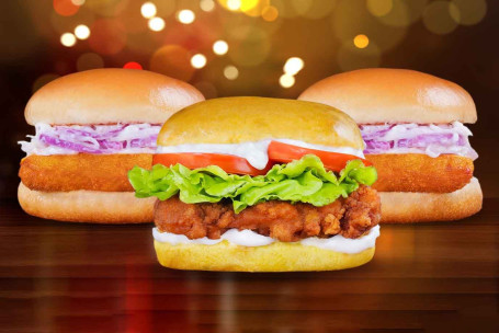 Avada Kedavra Crispy Chicken Homestyle Burger Combo