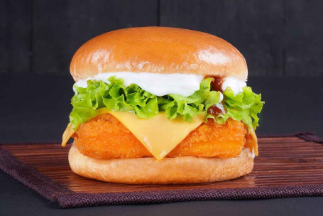 Hamburguesa Paneer Delight Con Queso