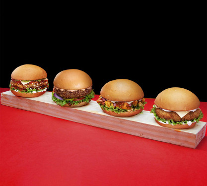 4 Veg Boss Burger Combo