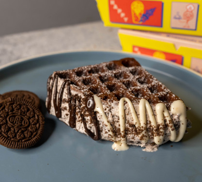 Oreo Cheese Cake Waffle