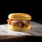 Bbq Aloo Crunch Burger