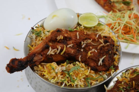 Fried Leg Biryani (750 Ml)