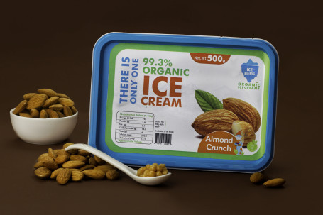 Almond Crunch Ice Cream