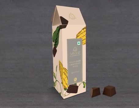 Smoor Vegan Bites Pack Of 5 Box 55% Cocoa