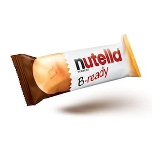 Barrita B-Ready Oblea Rellena Nutella 22G