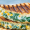 Spinach Cheese Corn Grilled Sandwich