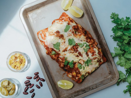 Grilled Zucchini And Corn Enchiladas