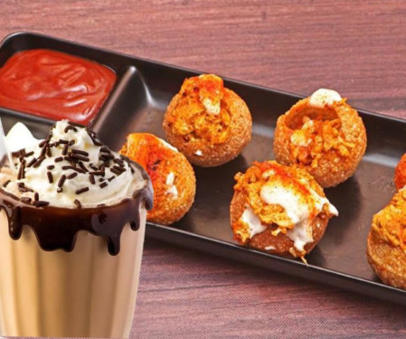 Pani Puri Paneer Shawarma Chocolate Milkshake