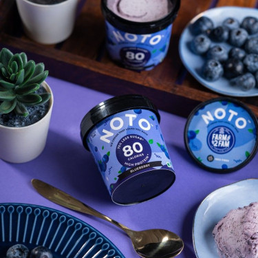 Blueberry Ice Cream 125Ml