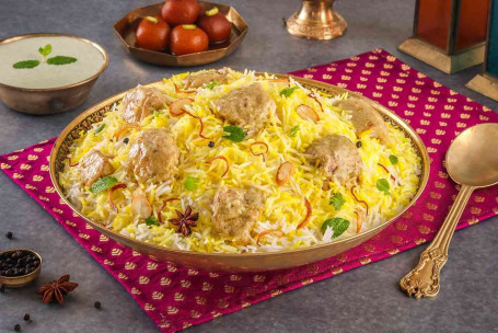 Murgh Afghani Tikka (Pollo Cremoso Tikka Dum Biryani Para 4 Personas)