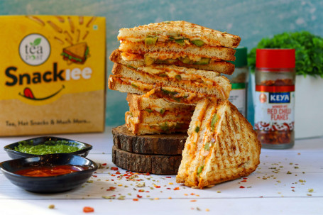 Sándwich Paneer Piri Piri