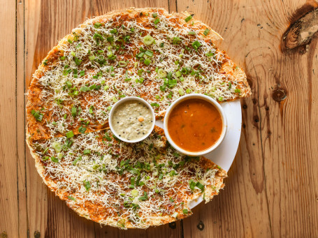 Butter And Cheese Pizza Dosa