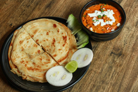 Paneer Lababdar With Malabar Paratha