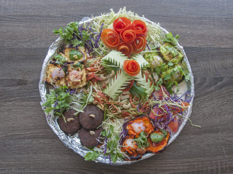 Tandoori Assorted Kebab Platter (12 Pcs)