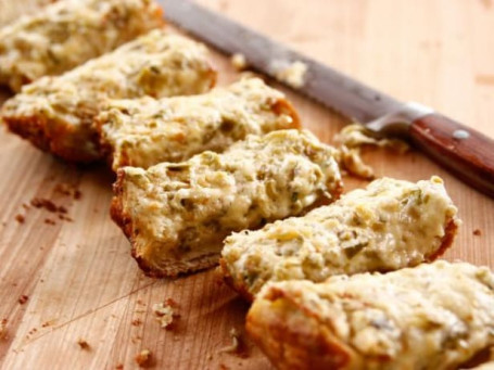 Cheese Jalepeno Crostini