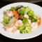 83. Shrimp with Vegetables Deluxe zá cài xiā