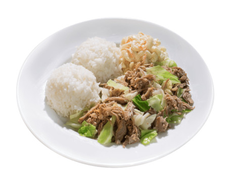 Kalua Pork Plate W/ Cabbage