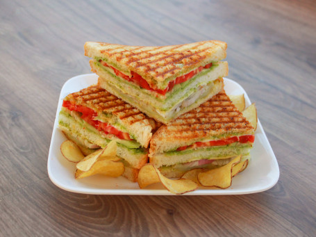 Bombay Club Jumbo Grilled Sandwich (3 Tire Toasted)