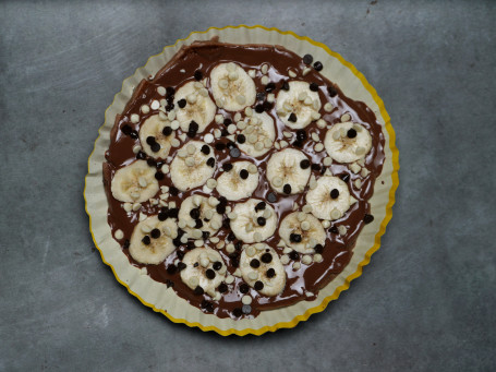 Nutella Chocolate Chip Banana Pancake