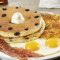 Blueberry Pancake Breakfast.