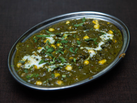 Corn Palak (Green Gravy)