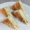 Aloo Matter Club Sandwich With Cheesee