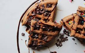 Chocolate Chips Browine Waffle