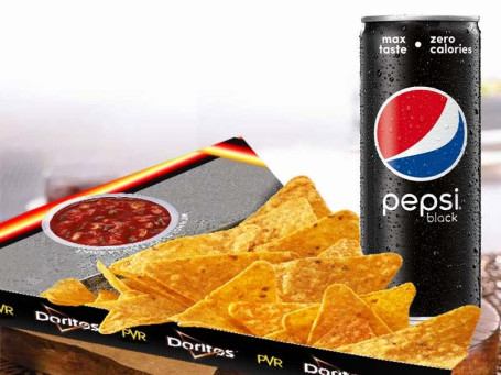 Doritos Nachos Pepsi Lata Negra